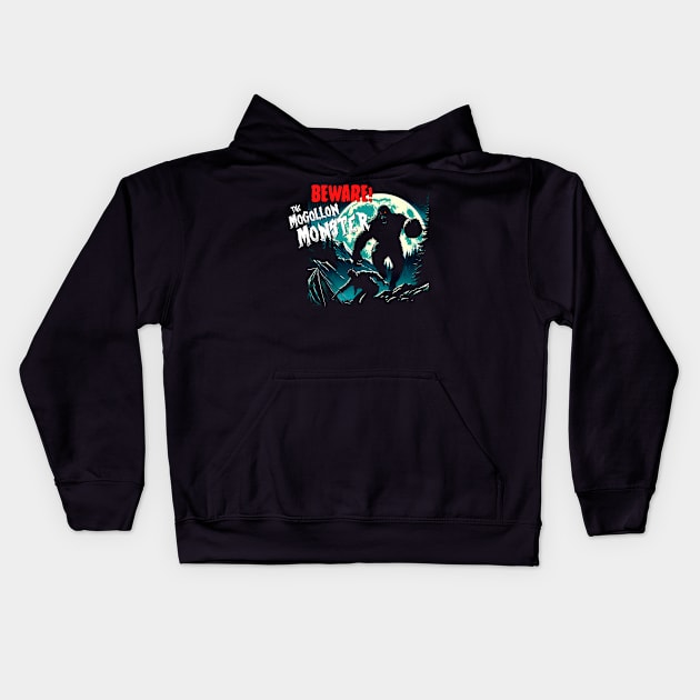 Mogollon Monster Kids Hoodie by AudienceOfOne